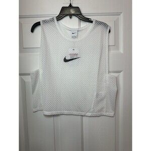 Size L Nike Park Training Bib Dri-Fit Unisex Adults White DV7425-100 NEW